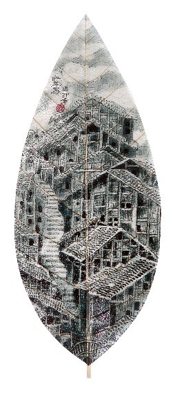 拯救叶脉画 重庆古庭风叶脉画在行动